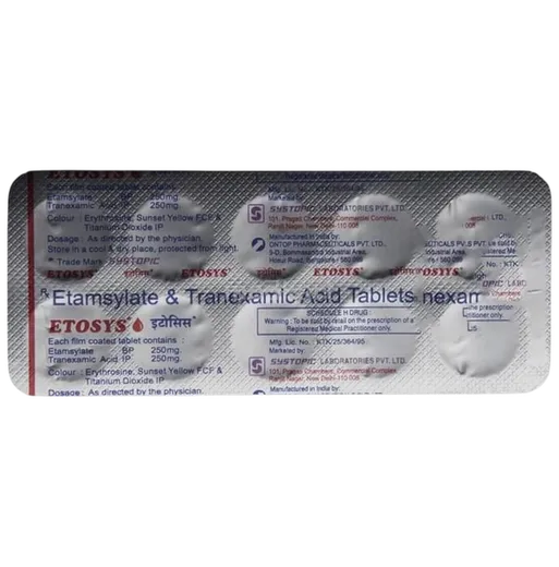 etosys 250mg tablet 10's